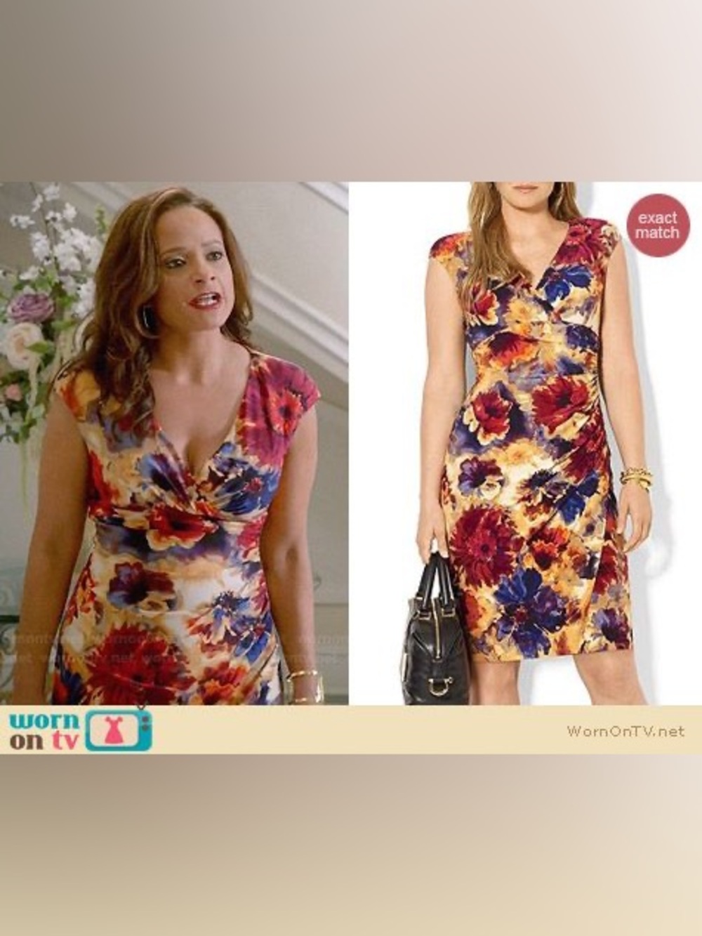 Lauren Ralph Lauren Floral Sheath Dress Size 14